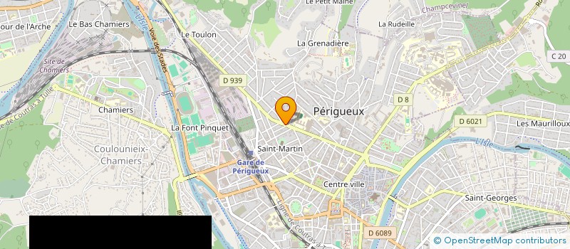 localisation de l'entreprise CHEZ MEIMA BAR A COUSCOUS  PERIGUEUX