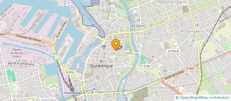 localisation de l'entreprise CHEZ MEL' à DUNKERQUE