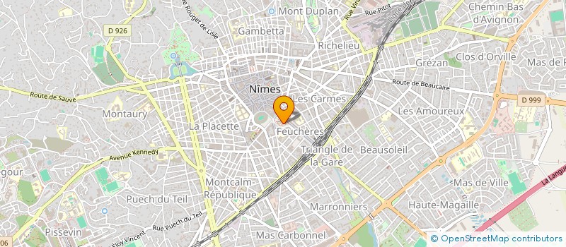 localisation de l'entreprise CHEZ MELO'DYN  NIMES