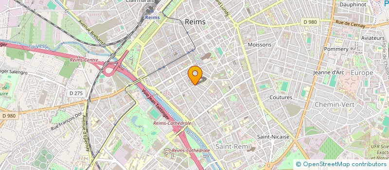 localisation de l'entreprise CHEZ MEME  REIMS