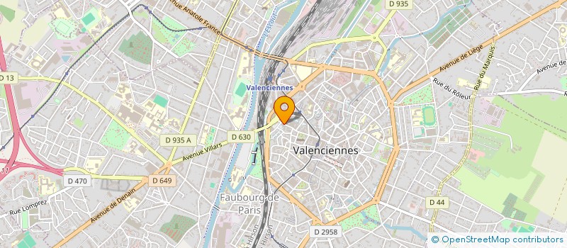 localisation de l'entreprise CHEZ MEME à VALENCIENNES
