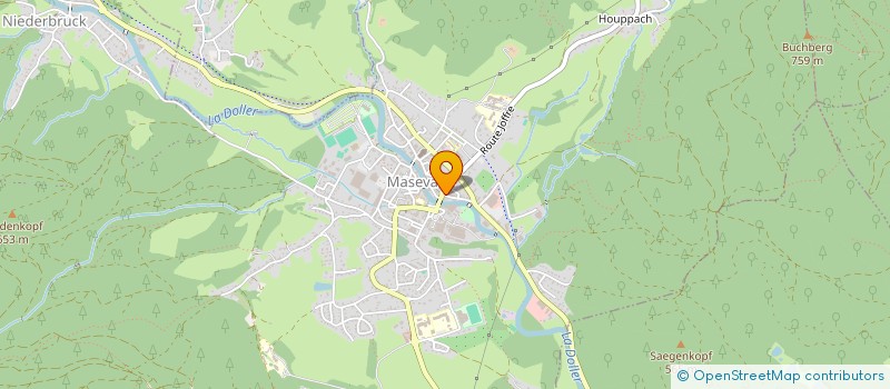 localisation de l'entreprise CHEZ MEME ET PEPE  MASEVAUX-NIEDERBRUCK