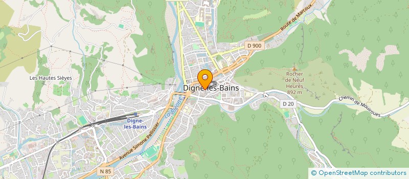 localisation de l'entreprise CHEZ MEME JEANNE à DIGNE-LES-BAINS