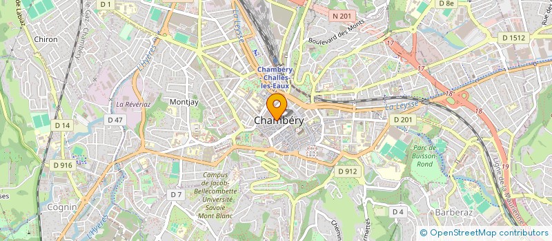 localisation de l'entreprise CHEZ MEME YVONNE  CHAMBERY