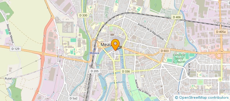 localisation de l'entreprise CHEZ MEMET à MEAUX