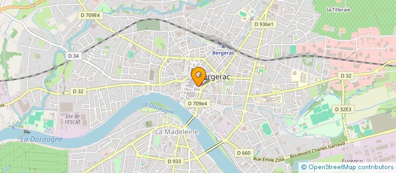 localisation de l'entreprise CHEZ MERE GRAND à BERGERAC
