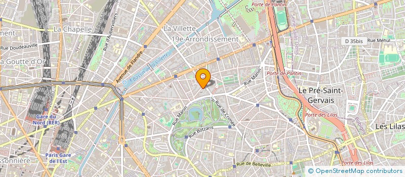 localisation de l'entreprise CHEZ MEYER à PARIS