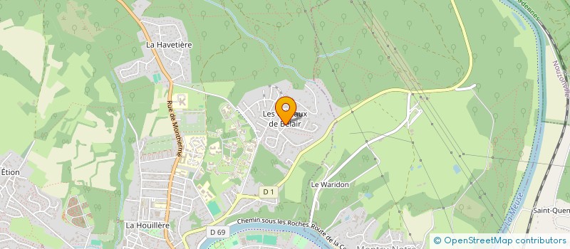 localisation de l'entreprise CHEZ MICKA à CHARLEVILLE-MEZIERES