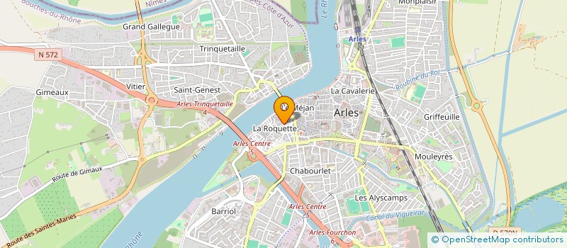 localisation de l'entreprise CHEZ MICKAEL à ARLES