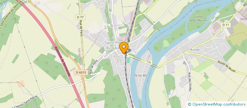 localisation de l'entreprise CHEZ MIKA LA PEPITE à SAINT-PIERRE-DU-VAUVRAY