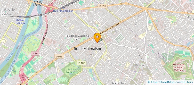 localisation de l'entreprise CHEZ MIMA à RUEIL-MALMAISON