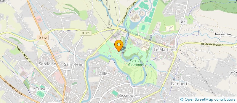 localisation de l'entreprise CHEZ MIMA  CASTRES