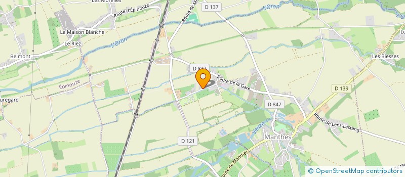 localisation de l'entreprise CHEZ MIMI  MANTHES