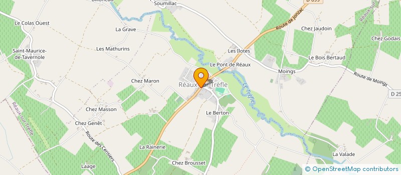 localisation de l'entreprise CHEZ MIMI  REAUX SUR TREFLE