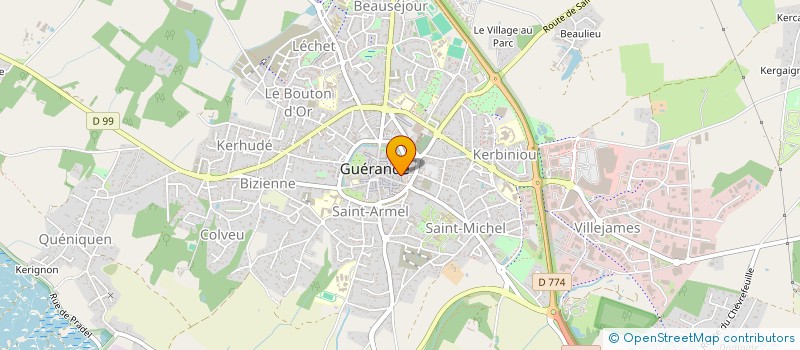 localisation de l'entreprise CHEZ MIMI ET VINCENT  GUERANDE