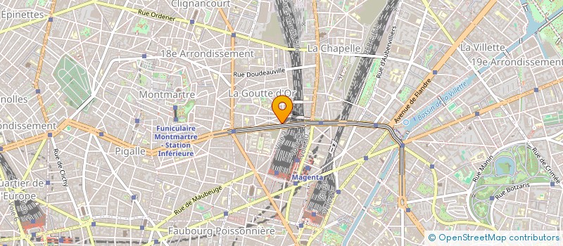 localisation de l'entreprise CHEZ MIRA  PARIS