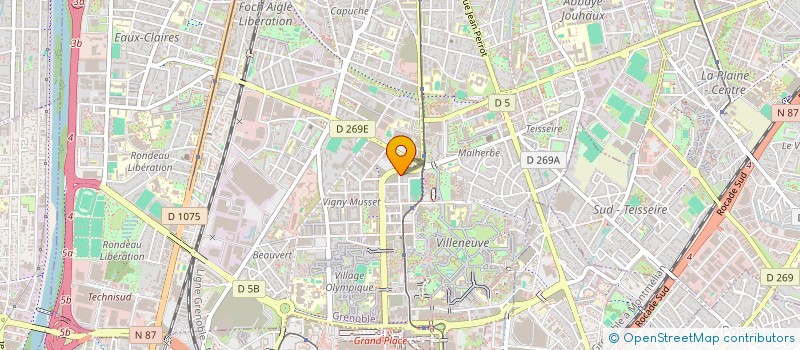 localisation de l'entreprise CHEZ MO  GRENOBLE