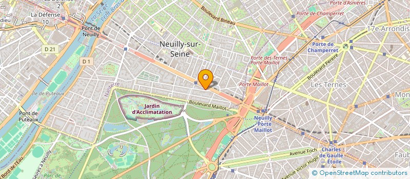 localisation de l'entreprise CHEZ MOMMATON à NEUILLY-SUR-SEINE