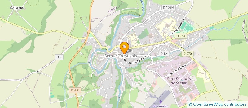 localisation de l'entreprise CHEZ MOMO à SEMUR-EN-AUXOIS