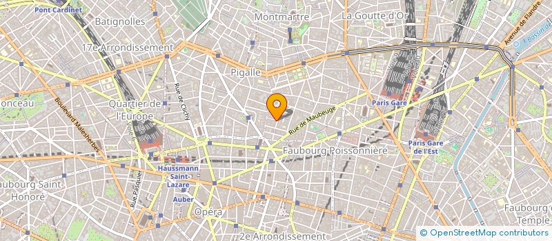 localisation de l'entreprise CHEZ MONA  PARIS