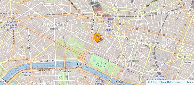 localisation de l'entreprise CHEZ MONSIEUR à PARIS
