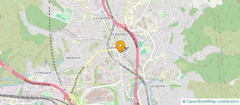 localisation de l'entreprise CHEZ MOUHY  MARSEILLE