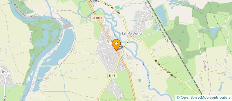 localisation de l'entreprise CHEZ MUCO  CUZIEU