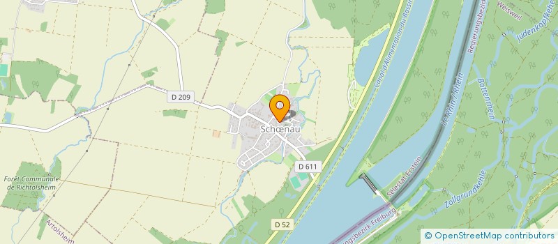 localisation de l'entreprise CHEZ NADEGE  SCHNAU