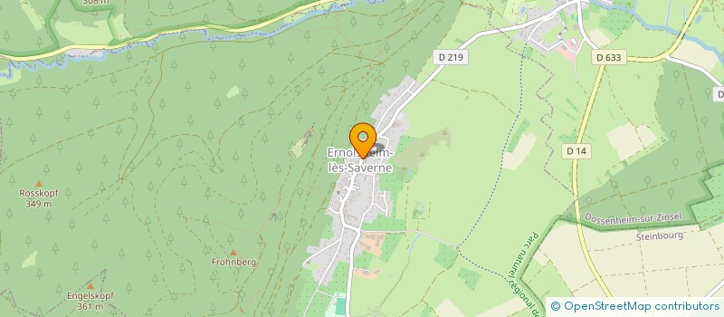 localisation de l'entreprise CHEZ NADINE  HATTMATT