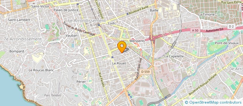 localisation de l'entreprise CHEZ NAM à MARSEILLE