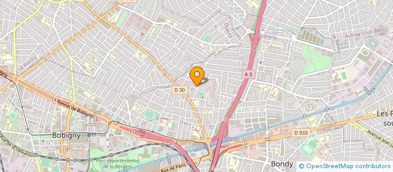 localisation de l'entreprise CHEZ NANA à BOBIGNY