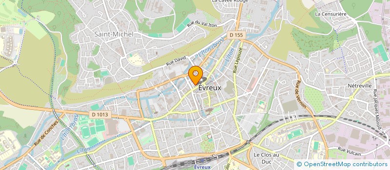 localisation de l'entreprise CHEZ NANA  EVREUX