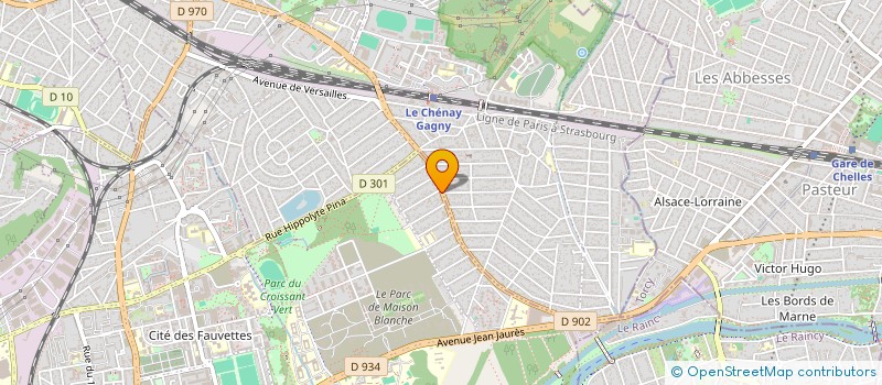 localisation de l'entreprise CHEZ NANO à NEUILLY-SUR-MARNE