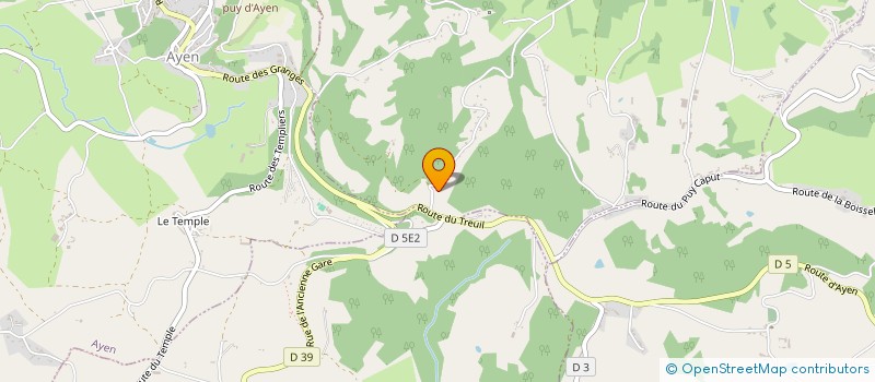 localisation de l'entreprise CHEZ NANOU SCI  SAINT-CYPRIEN