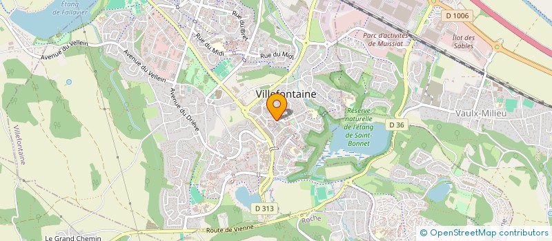 localisation de l'entreprise CHEZ NASS GRILL  VILLEFONTAINE