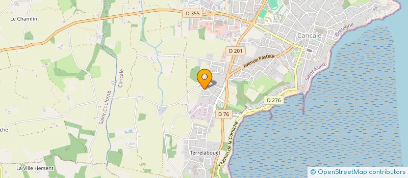 localisation de l'entreprise CHEZ NATACHA  CANCALE