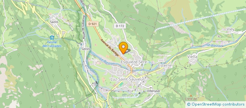 localisation de l'entreprise CHEZ NATH ET FRED  ESQUIEZE-SERE