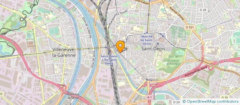 localisation de l'entreprise CHEZ NAVY à SAINT-DENIS