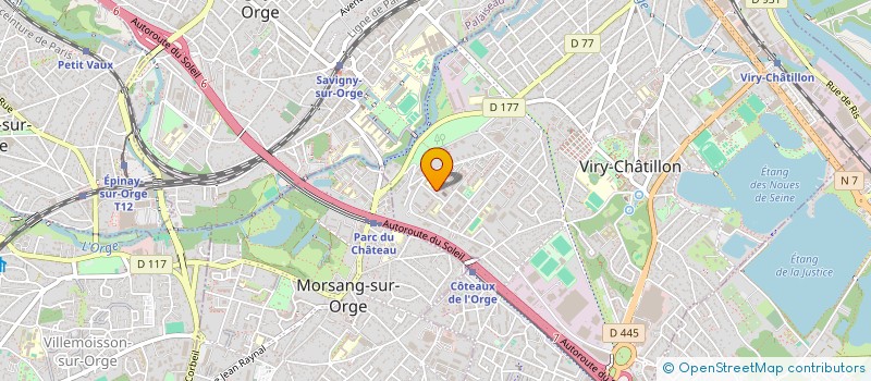 localisation de l'entreprise CHEZ NICO à VIRY-CHATILLON