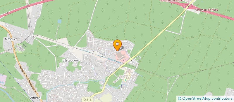 localisation de l'entreprise CHEZ NICO ET FRED  MIOS