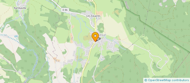 localisation de l'entreprise CHEZ NICO LE GOURMAND  GERBEPAL