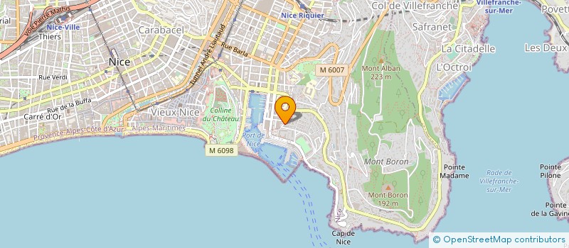localisation de l'entreprise CHEZ NICOLA à NICE