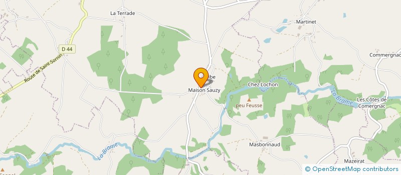localisation de l'entreprise CHEZ NICOT à SAINT-HILAIRE-LA-TREILLE