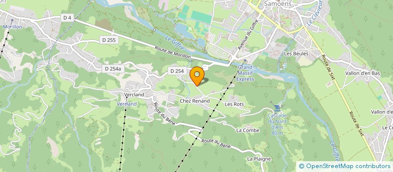 localisation de l'entreprise CHEZ NINI  SAMOENS