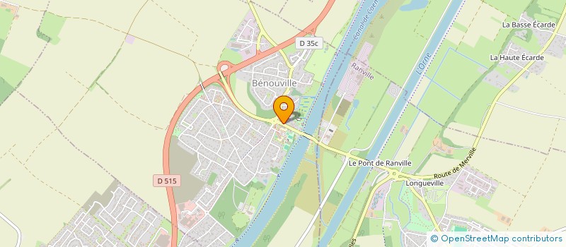 localisation de l'entreprise CHEZ NINI  BENOUVILLE