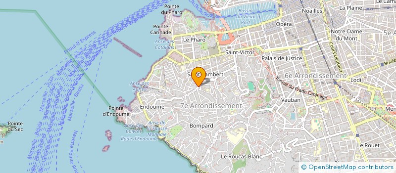 localisation de l'entreprise CHEZ NOAM  MARSEILLE