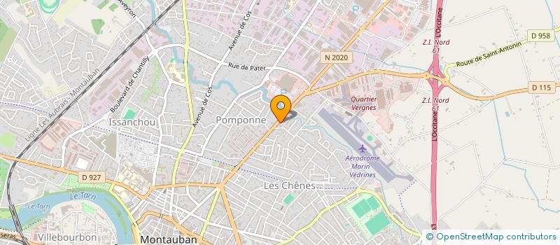 localisation de l'entreprise CHEZ NOGUES  MONTAUBAN