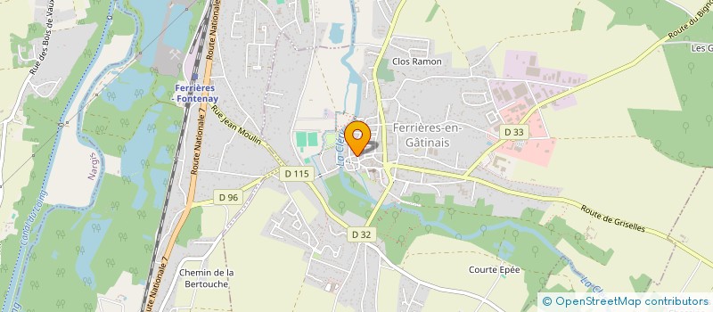 localisation de l'entreprise CHEZ NONO à FERRIERES-EN-GATINAIS