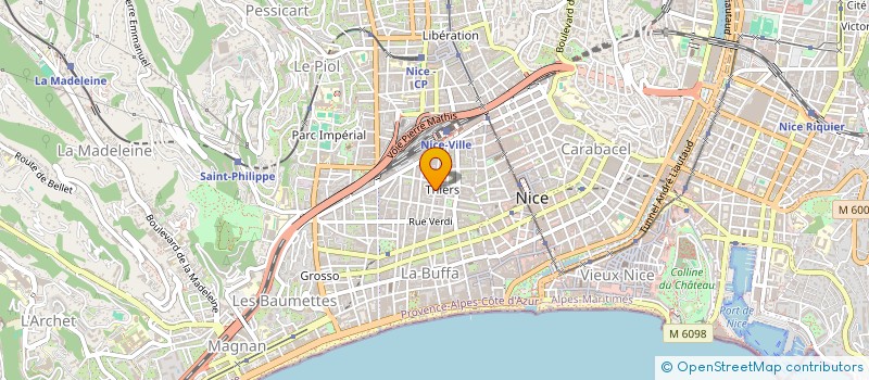 localisation de l'entreprise CHEZ NORA à NICE