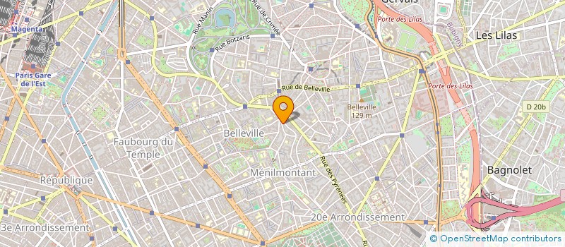 localisation de l'entreprise CHEZ NOUS  PARIS